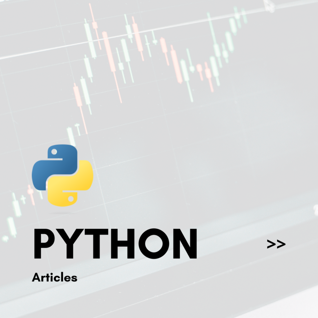 Python Blog Posts on Quantastic Research