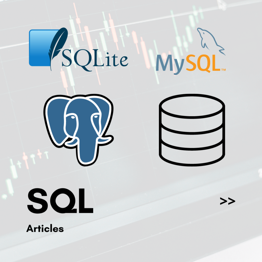 SQL Blog Posts on Quantastic Research