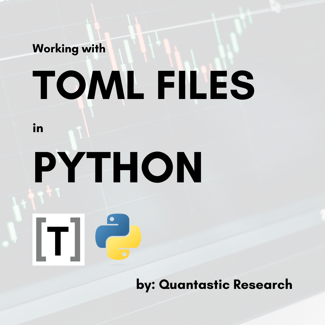 Working with TOML Files in Python