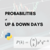 Probabilities of Up and Down Days feature image